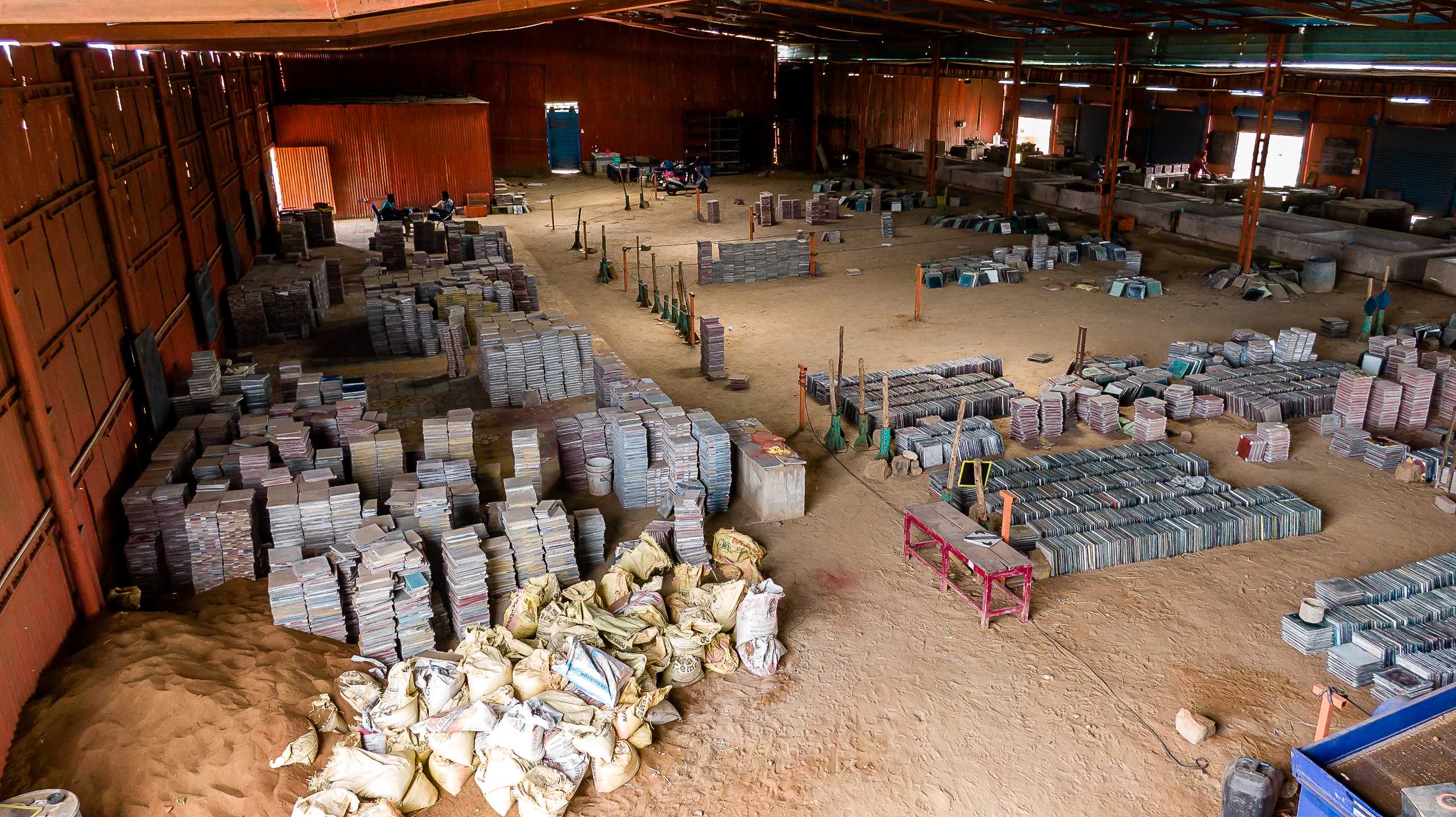Tile Making Process